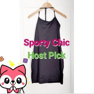 Fabletics Tight Black Athletic Dress